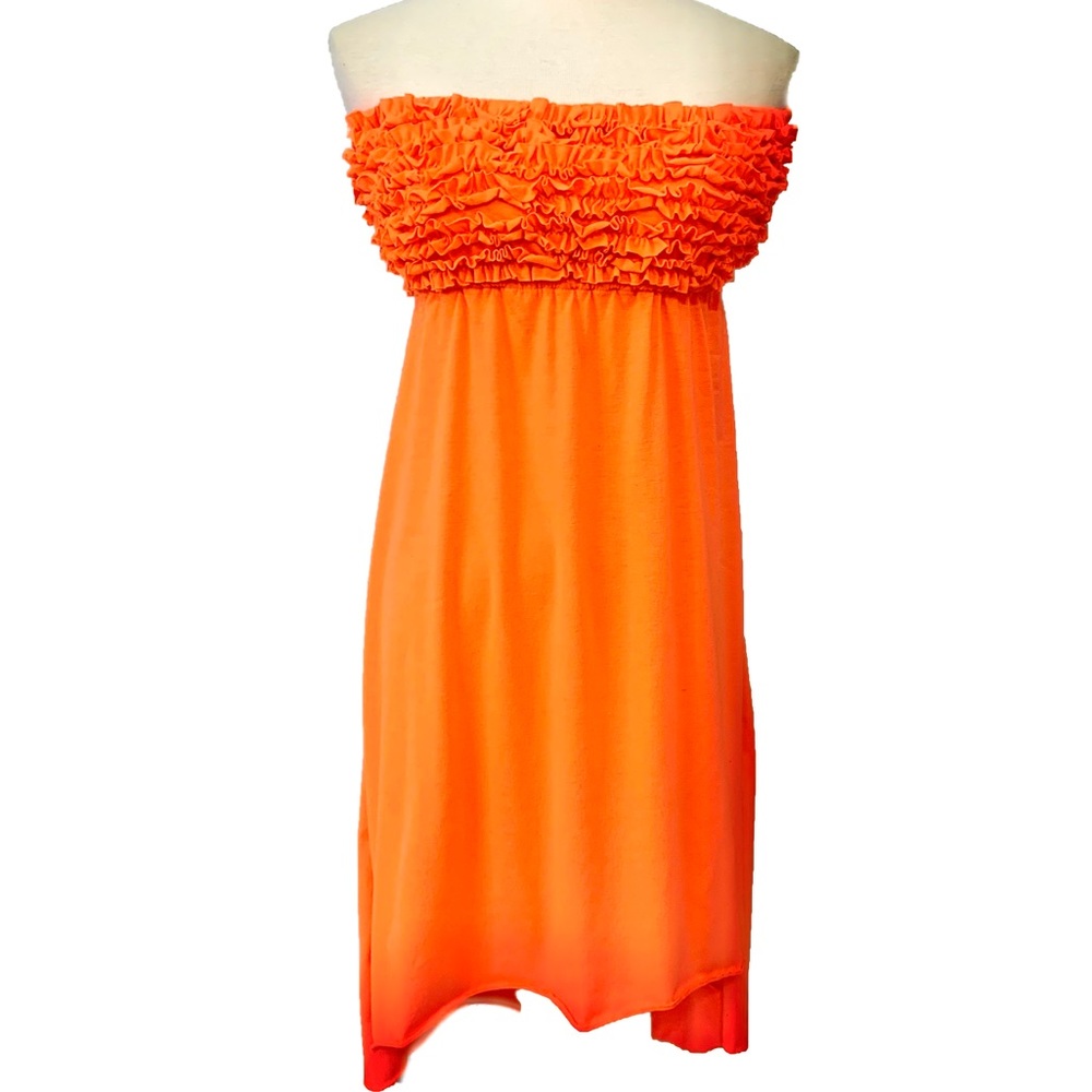 646 Main Orange Summer Dress